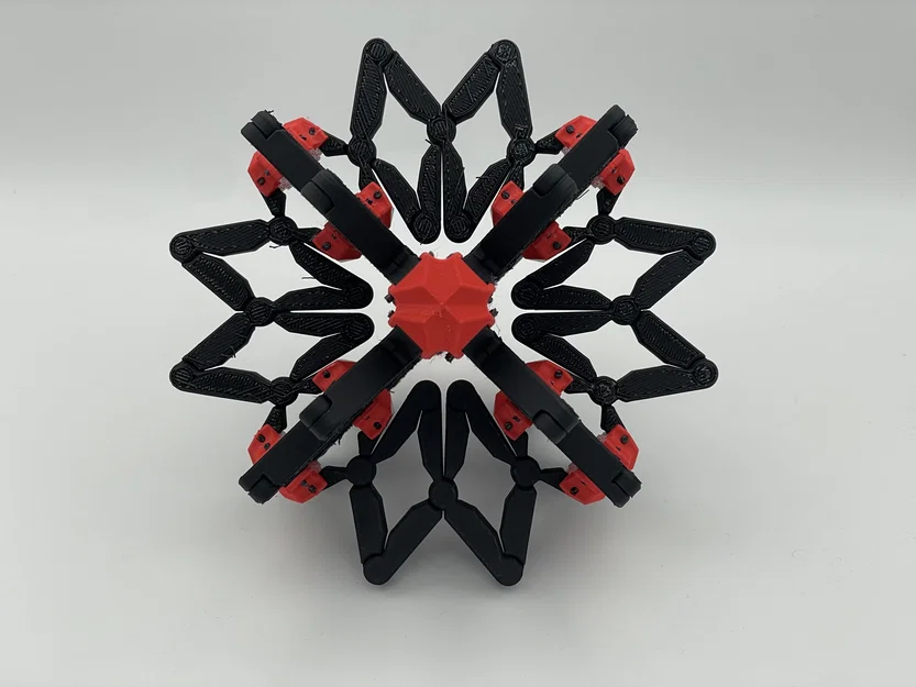 Hoberman Sphere (Một phần in nguyên khối - Print-in-Place) - Image 3