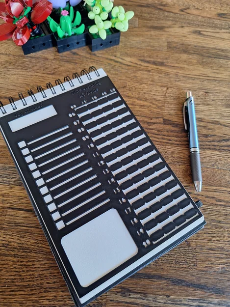 Thước stencil hỗ trợ Time Blocking - Image 2