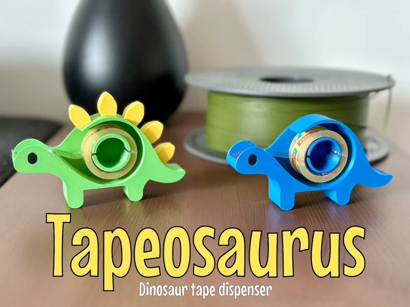 Tapeosaurus - Chú khủng long giữ băng keo siêu đáng yêu - Image 1