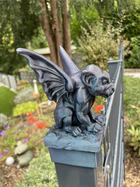 Mô hình Gargoyles trang trí trụ hàng rào độc đáo - Image 1