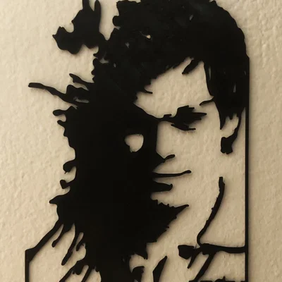 Tranh treo tường 3D Dexter Morgan ấn tượng cho người hâm mộ