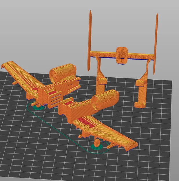 Mô hình trang trí Croc hình máy bay A-10 Warthog in 3D siêu ngầu - Image 1