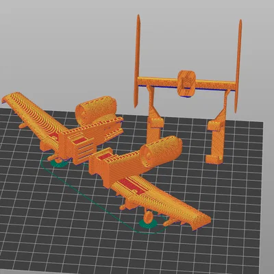 Mô hình trang trí Croc hình máy bay A-10 Warthog in 3D siêu ngầu