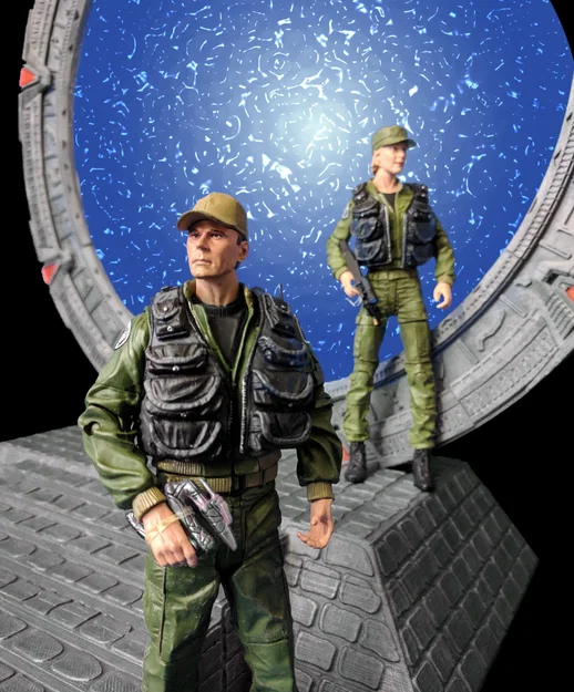 Mô hình đế đá Stargate Platform - Phiên bản 3 - Image 1