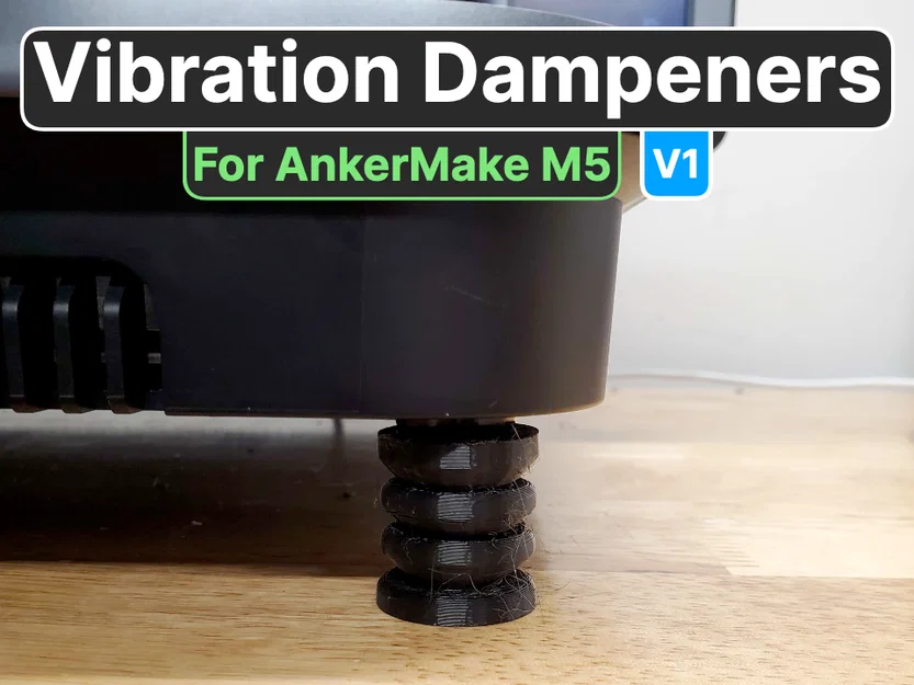 Chân đế giảm rung TPU cho AnkerMake M5/M5C - Image 1