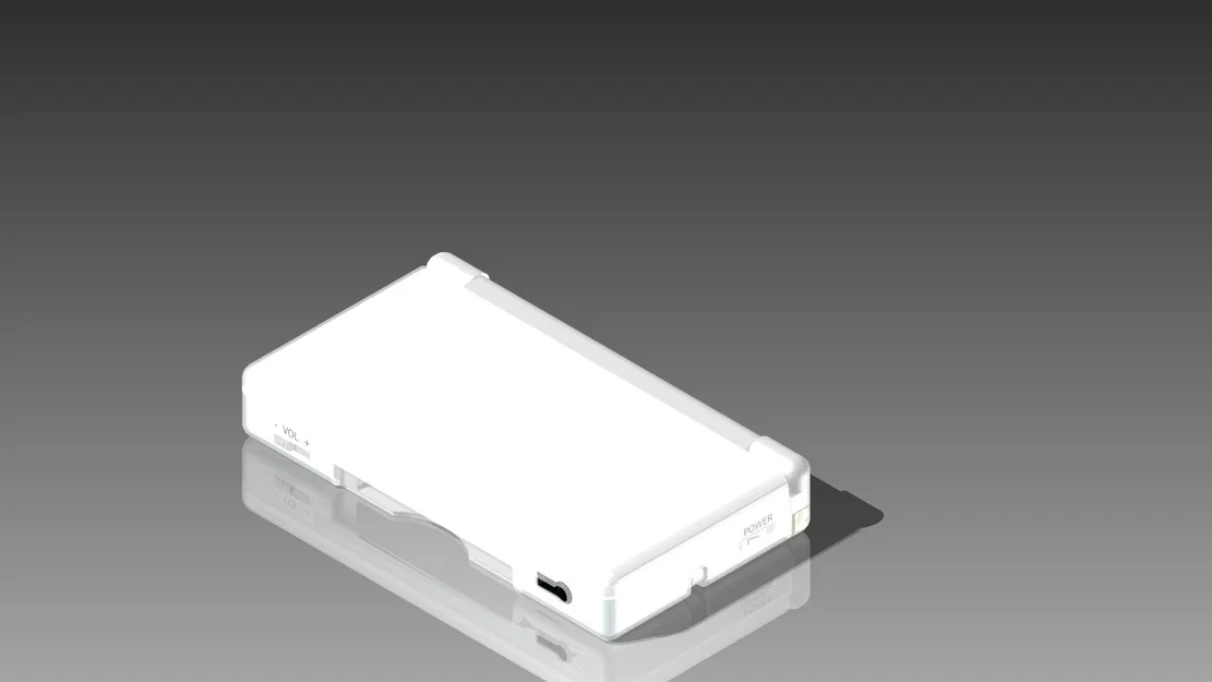 Nintendo DS Lite White (Mô hình 3D) - Image 2