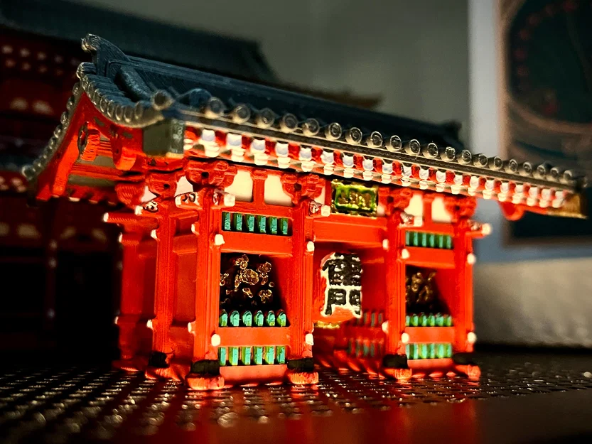 Kaminarimon "Lôi Môn" - Cổng chào đền Asakusa, Tokyo, Nhật Bản - Image 1