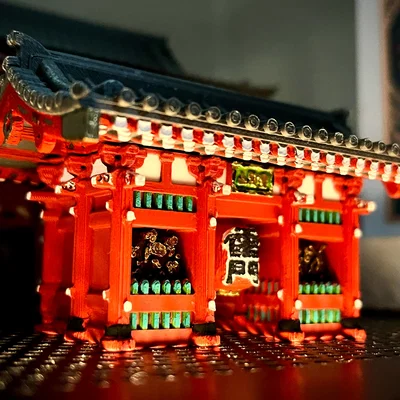 Kaminarimon "Lôi Môn" - Cổng chào đền Asakusa, Tokyo, Nhật Bản