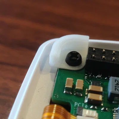 Giá đỡ nắp case Raspberry Pi 5 khi gắn M.2 HAT+ (File in 3D)
