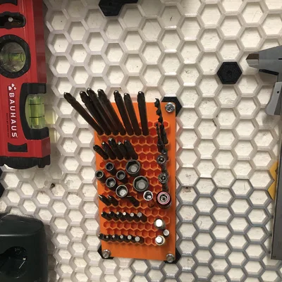 Giá giữ mũi vít cho Honeycomb Wall Storage