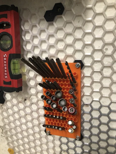 Giá giữ mũi vít cho Honeycomb Wall Storage - Image 2