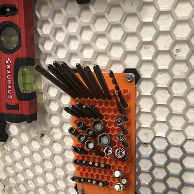 Giá giữ mũi vít cho Honeycomb Wall Storage