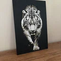 Hueforge Tiger – Tranh treo tường Hueforge con hổ - Thumbnail 4