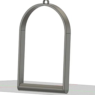 Mẫu Xích Đu 3D Cho Chim Cảnh và Vẹt - Tự In Dễ Dàng