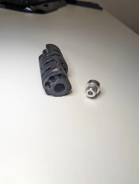 MMU3 Idler Mod – Thay flange 5mm bằng pulley 20 teeth - Image 2