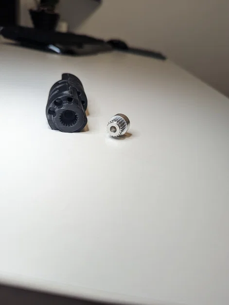 MMU3 Idler Mod – Thay flange 5mm bằng pulley 20 teeth - Image 3