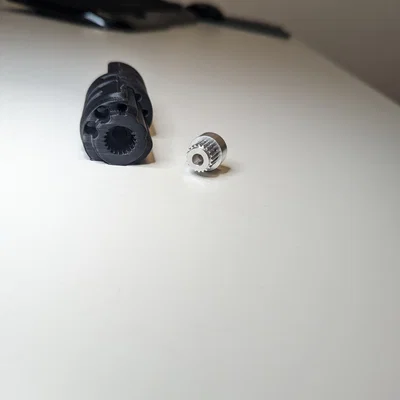 MMU3 Idler Mod – Thay flange 5mm bằng pulley 20 teeth