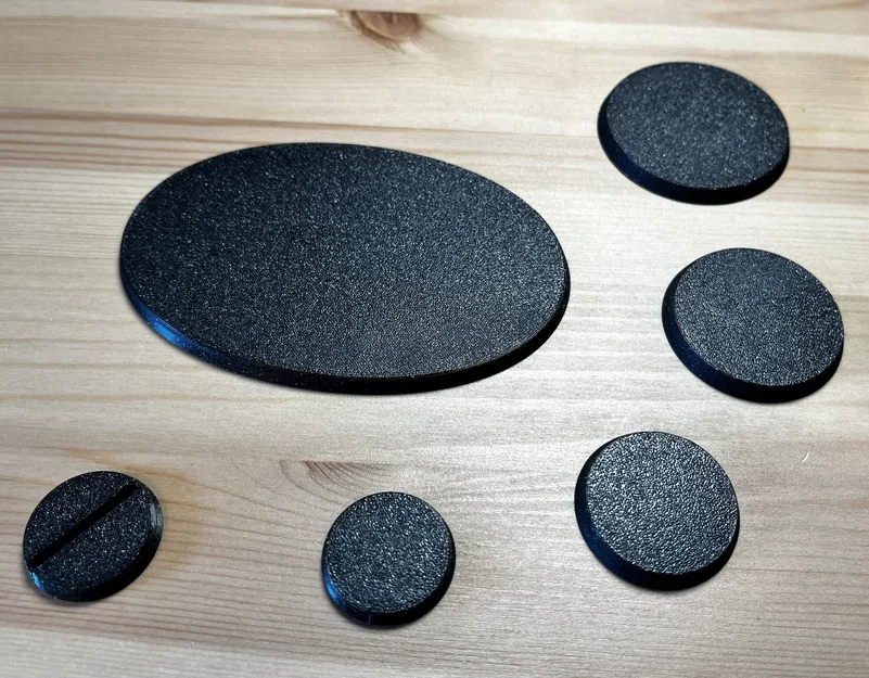 Base tròn & oval cho Warhammer 40k và AoS (chuẩn GW) - Image 1