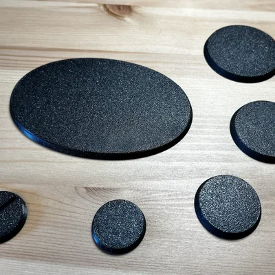 Base tròn & oval cho Warhammer 40k và AoS (chuẩn GW)