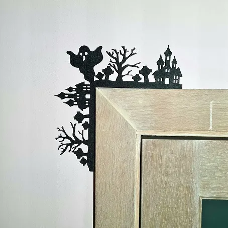 Mẫu trang trí góc cửa Halloween độc đáo - File in 3D miễn phí - Image 1