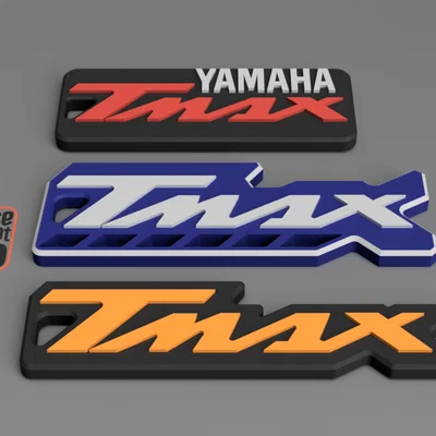 Móc khóa Yamaha TMAX (Key chain/Portachiavi/Porte Clès/钥匙链/Schlüsselanhänger)