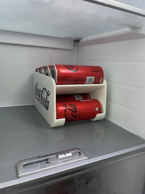 Khay Đựng Lon Nước Ngọt (Can Dispenser) In 3D Cho Tủ Lạnh Gọn Gàng - Image 2