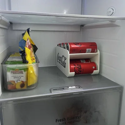 Khay Đựng Lon Nước Ngọt (Can Dispenser) In 3D Cho Tủ Lạnh Gọn Gàng