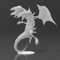 Mô hình 3D Rồng Trắng Mắt Xanh (Blue-Eyes Ultimate Dragon) sắc nét - Thumbnail 5