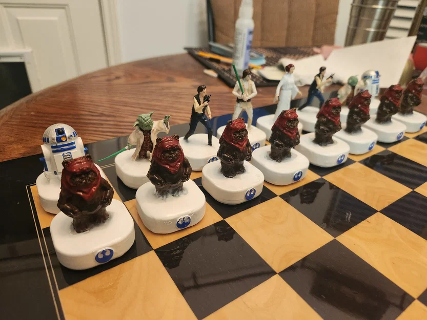 Bộ cờ vua Star Wars kèm đế - Image 4