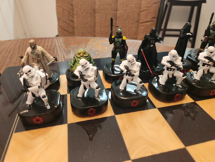 Bộ cờ vua Star Wars kèm đế - Image 5