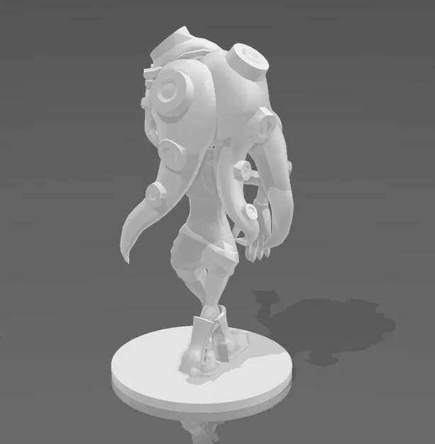 Mô hình 3D Marina (Coralie) từ game Splatoon cực đẹp - Image 4