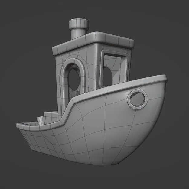 Clean Benchy - Mô hình thuyền 3D tối ưu hóa cho in ấn - Image 2