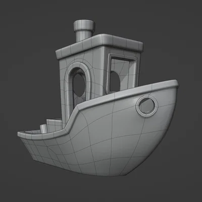 Clean Benchy - Mô hình thuyền 3D tối ưu hóa cho in ấn