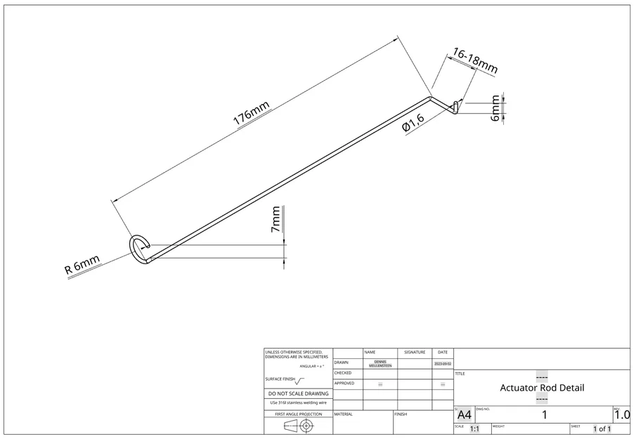 Bộ gá limit switch cho Raymarine ST1000 Tiller Autopilot (carrier assembly) - Image 2
