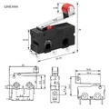 Bộ gá limit switch cho Raymarine ST1000 Tiller Autopilot (carrier assembly) - Thumbnail 3
