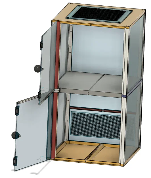 Terrarium/Insectarium dạng mô-đun (Modular terrarium - insectarium) - Image 5