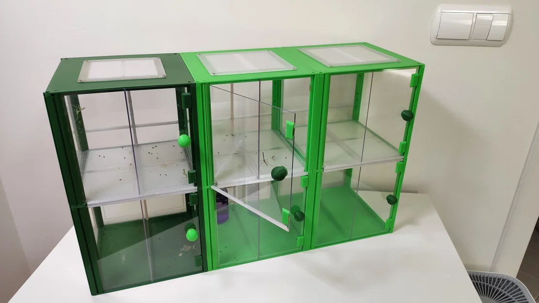 Terrarium/Insectarium dạng mô-đun (Modular terrarium - insectarium) - Image 21