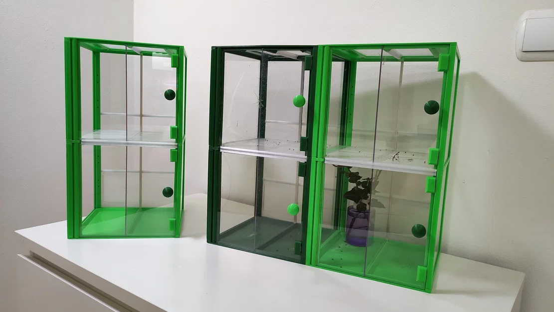 Terrarium/Insectarium dạng mô-đun (Modular terrarium - insectarium) - Image 22