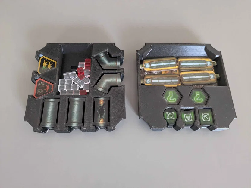 Organizer Space Rig & Biomes Expansion - Deep Rock Galactic: The Board Game - Image 1