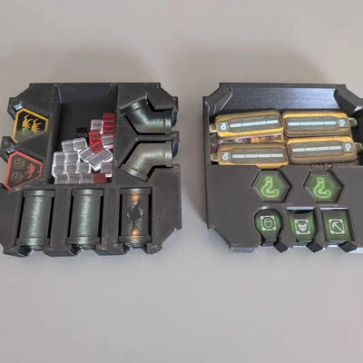 Organizer Space Rig & Biomes Expansion - Deep Rock Galactic: The Board Game