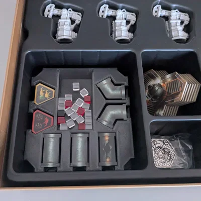 Organizer Space Rig & Biomes Expansion - Deep Rock Galactic: The Board Game