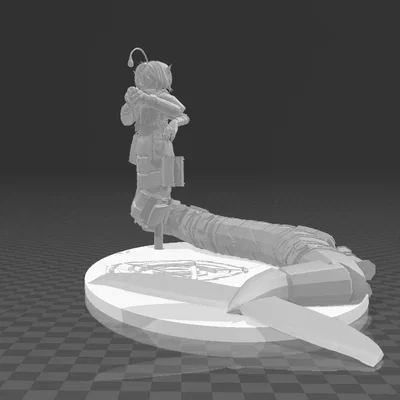 Mô hình 3D Sebastian Solace (Pressure Roblox) - Tỉ mỉ và ấn tượng