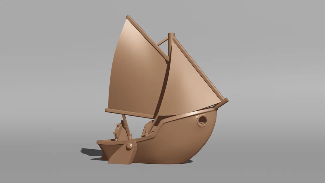 Mô hình tàu Sailboat Benchy ấn tượng cho người đam mê in 3D - Image 1