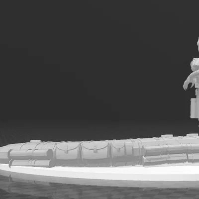 Mô hình 3D Sebastian Solace (Pressure Roblox) - Tỉ mỉ và ấn tượng