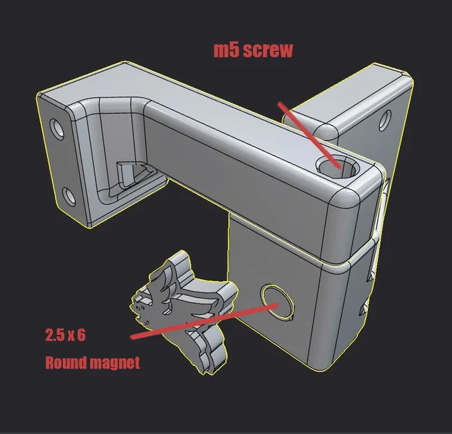 Bản lề cửa 270° cho Infimech (Infimech 270 door hinge) - Image 6