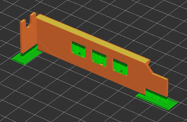 Nvidia P400 Low Profile Bracket - Image 2