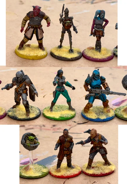 Bộ sưu tập miniatures The Mandalorian: Adventures - Image 1