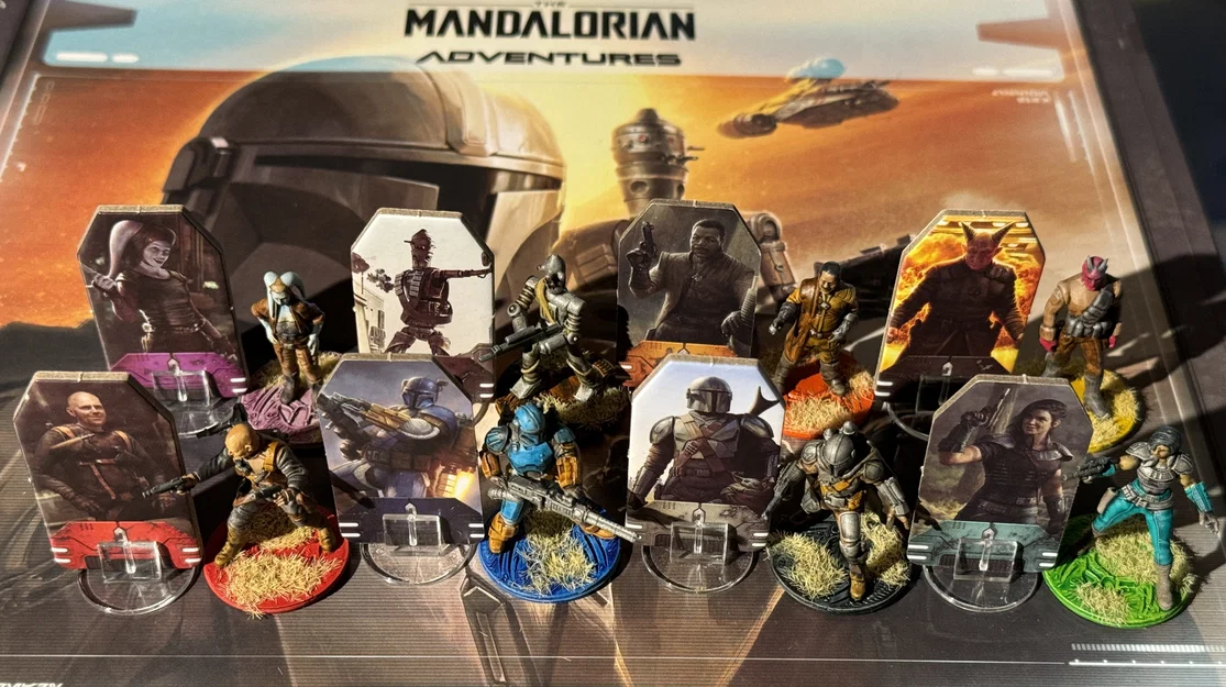 Bộ sưu tập miniatures The Mandalorian: Adventures - Image 2