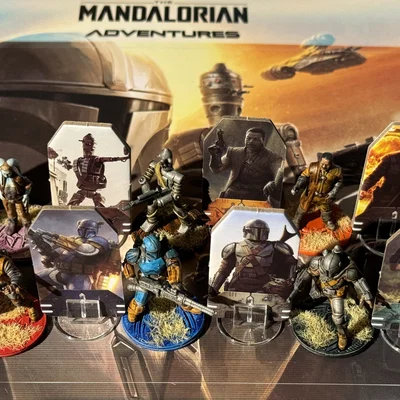 Bộ sưu tập miniatures The Mandalorian: Adventures