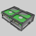 Adapter khoang 5.25" sang 4 ổ 2.5" (dày tới 15mm) - Thumbnail 1